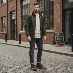 Clarks Bushacre 2 Beeswax Brown Leather Chukka Boots Men's US 11.5